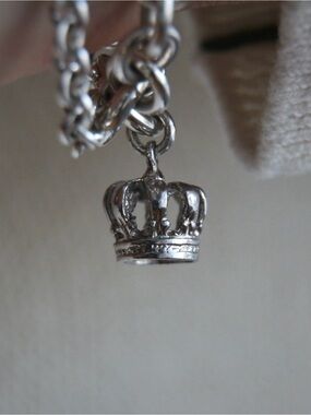 1950-70's Sterling Silver Royal Crown Charm